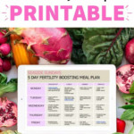 The Fertility Diet Meal Plan In 2020 Fertility Diet