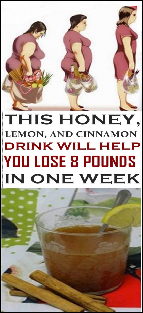 THIS HONEY LEMON AND CINNAMON DRINK WILL HELP YOU LOSE 8 