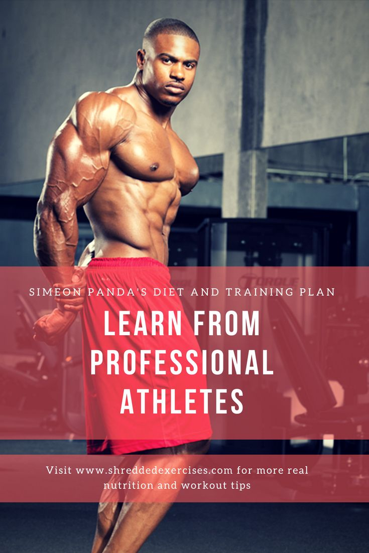This Is Diet And Training Plan From Simeon Panda 