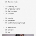 Victoria s Secret Workout Model Workout Routine