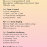 Victoria Secret Diet And Workout Plan Pdf WorkoutWalls