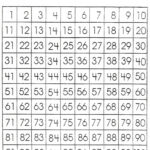 1 100 Number Chart Printable 101 Printable