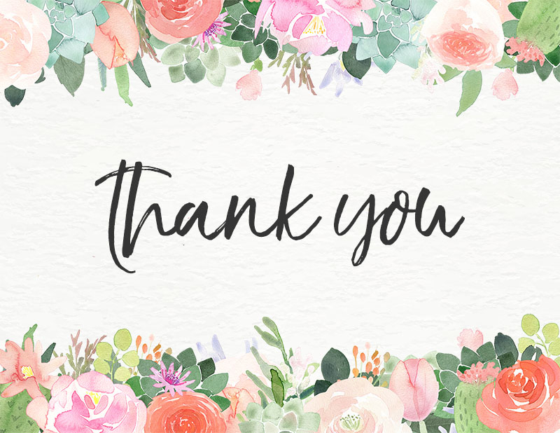 10 Free Printable Thank You Cards You Can t Miss The Cottage Market