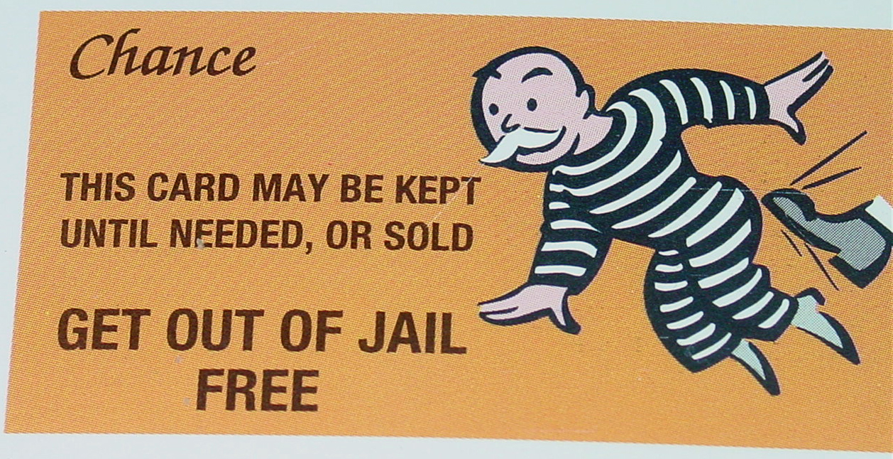 11 Get Out Of Jail Free Card Style Hi Club