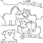 20 Free Printable Farm Animal Coloring Pages EverFreeColoring