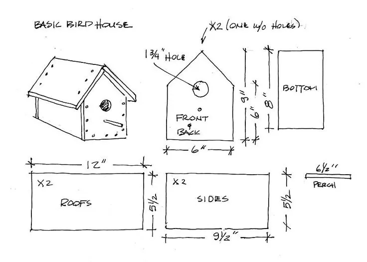 38 Free Birdhouse Plans Guide Patterns