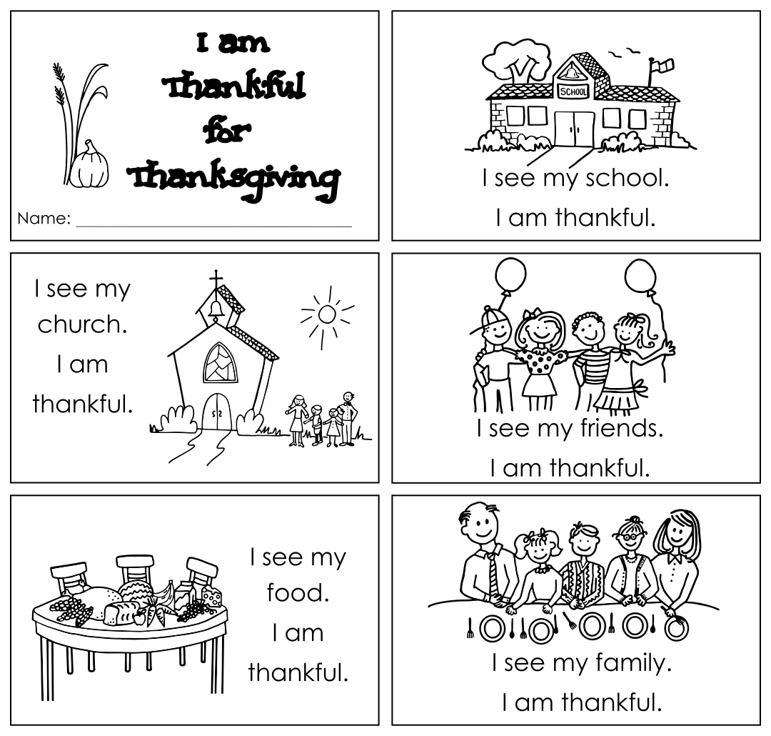 4 Best Printable Thanksgiving Books For Kindergarten Printablee