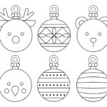 6 Best Free Printable Christmas Ornament Templates Printablee