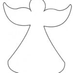 Angel templates printable Printable Christmas Coloring Pages