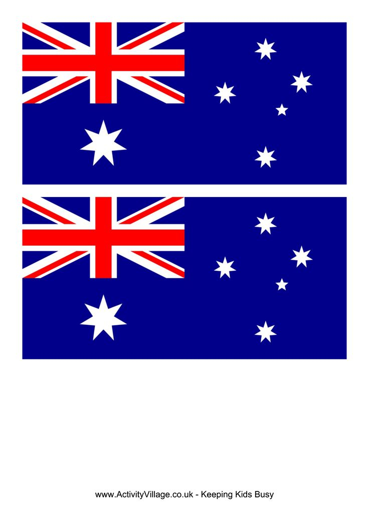 Australia Flag Free Printable Australia Flag Flag Template 