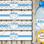 Baby Shower Water Bottle Labels Free Beautiful Editable Water Bottle