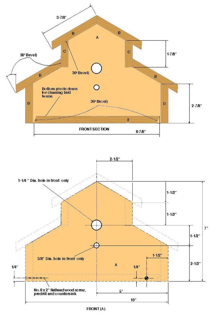 Birdhouse Plans Beginners PDF Woodworking