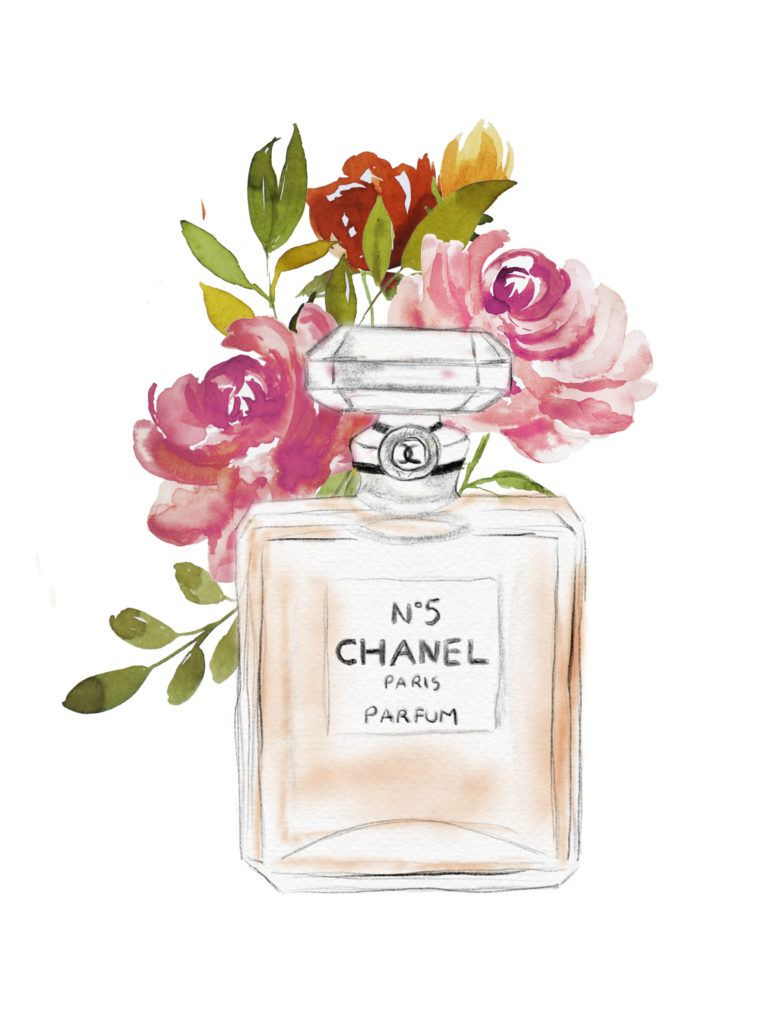 Chanel No 5 Free Printable Wall Art Blogging Her Way Fashion Wall 