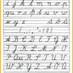 Cursive Alphabet Free Printable AlphabetWorksheetsFree