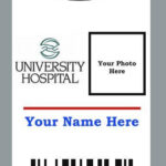 Custom Hospital Doctor Badge ID Halloween Movie Prop Doctor Names