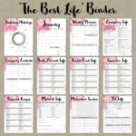 CUSTOMIZABLE Home Management Planner Printables 2021 2022 Etsy Life