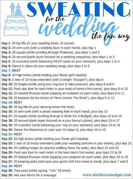 Diet Wedding 30 Day 43 Ideas Wedding Fitness Motivation Wedding 