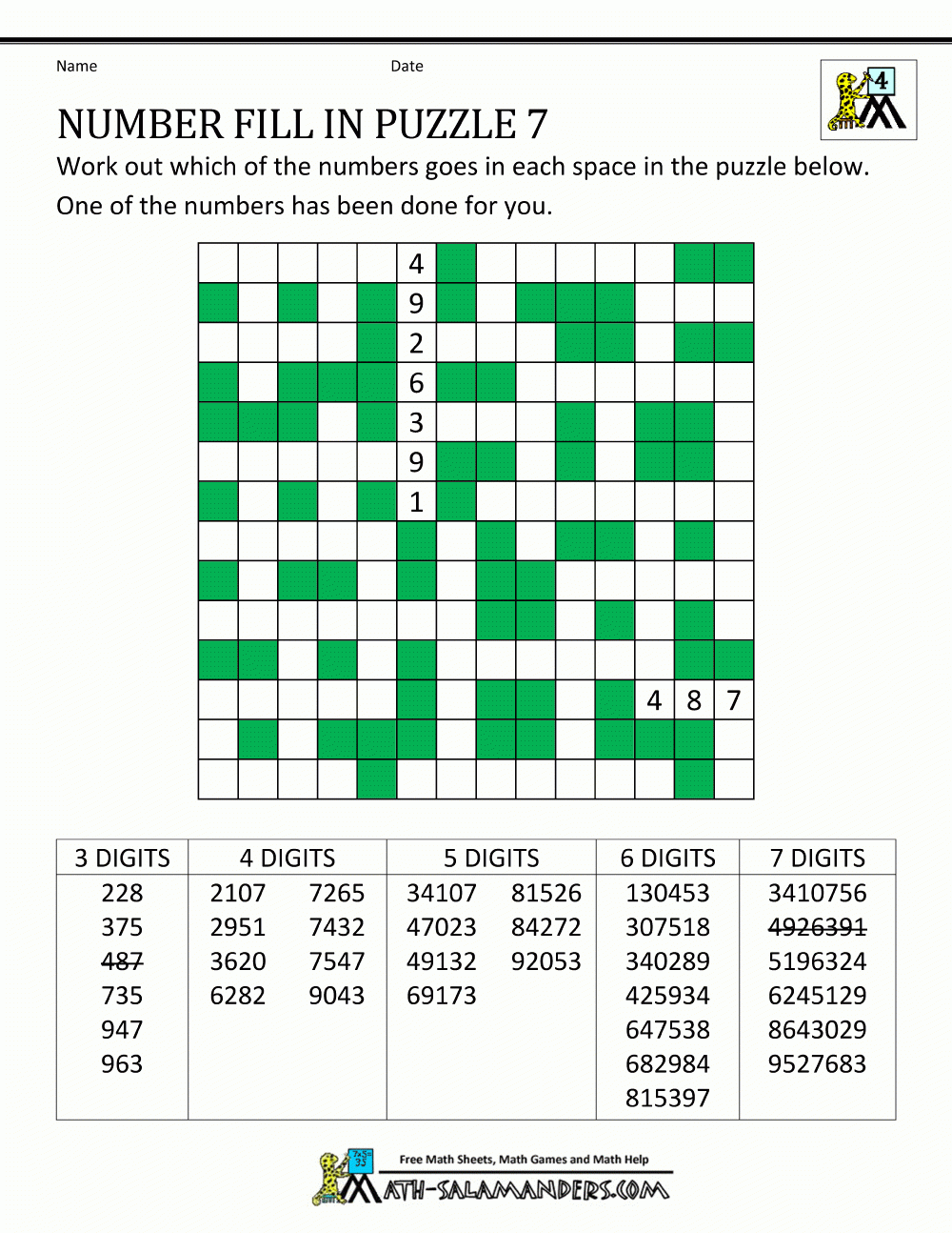 Difficult Free Fill In Puzzle Printable Difficult Thanksgiving 