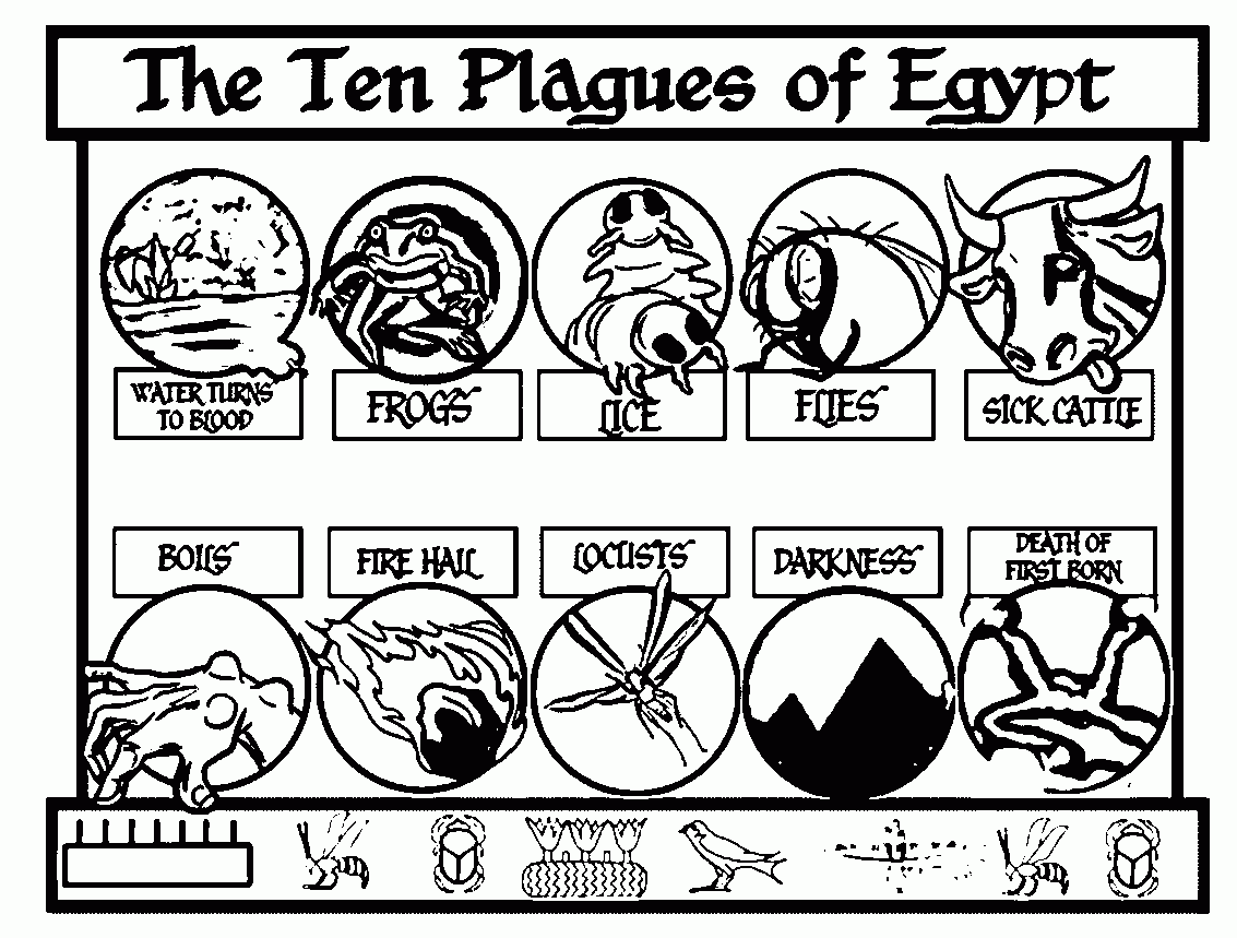Download Or Print This Amazing Coloring Page 10 Plagues Of Egypt 