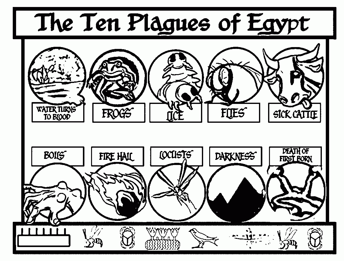 Download Or Print This Amazing Coloring Page 10 Plagues Of Egypt