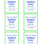 End Of School Year Gift Bubble Gift Tags And FREE Printable End Of