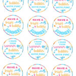 End Of School Year Summertime Bubble Gift Idea For Kids Free