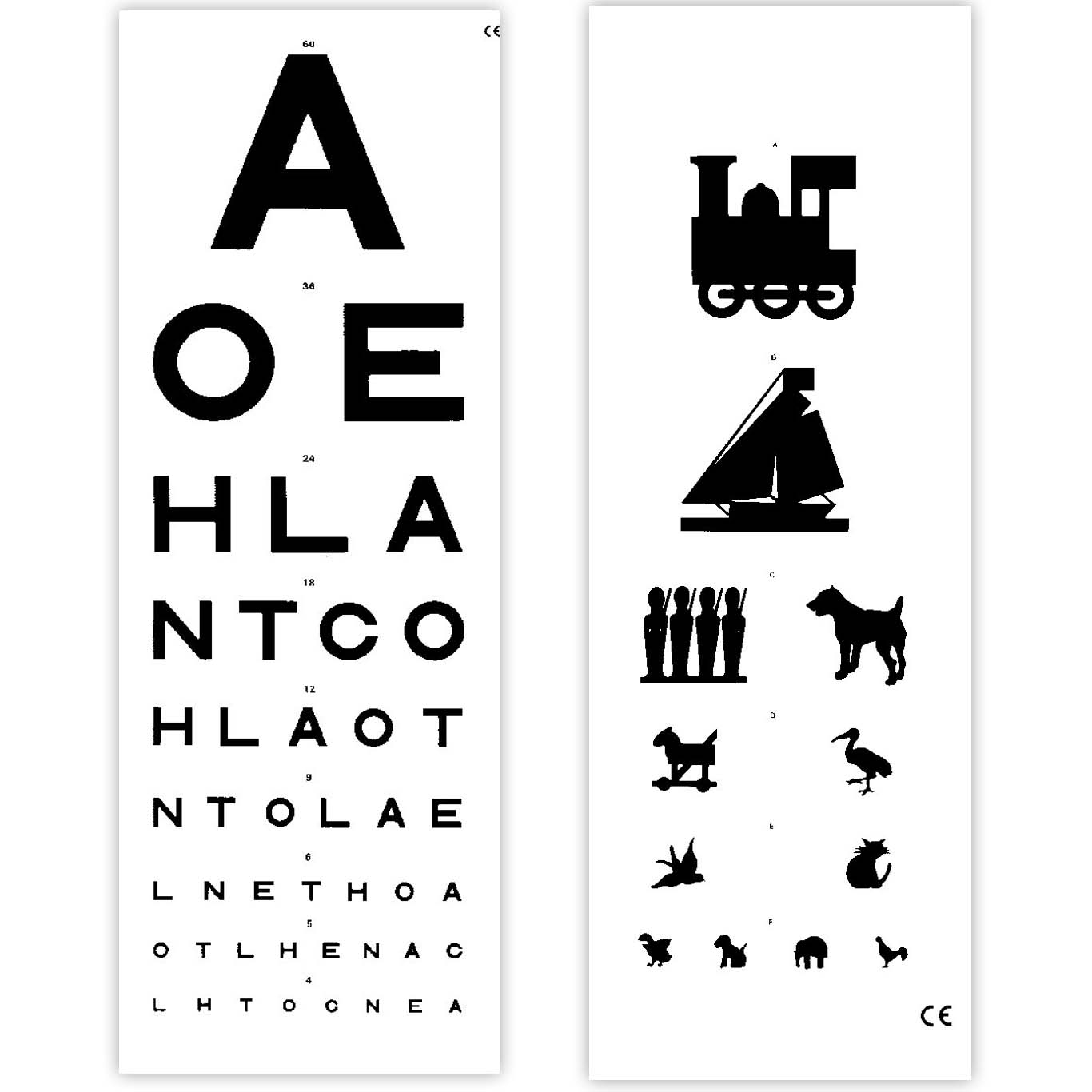 Eye Test Chart 6 Metre Distance Health And Care