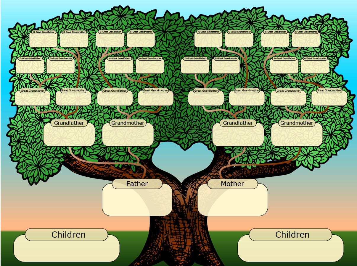 Family Tree Template Online New Free Family Tree Templates Family 