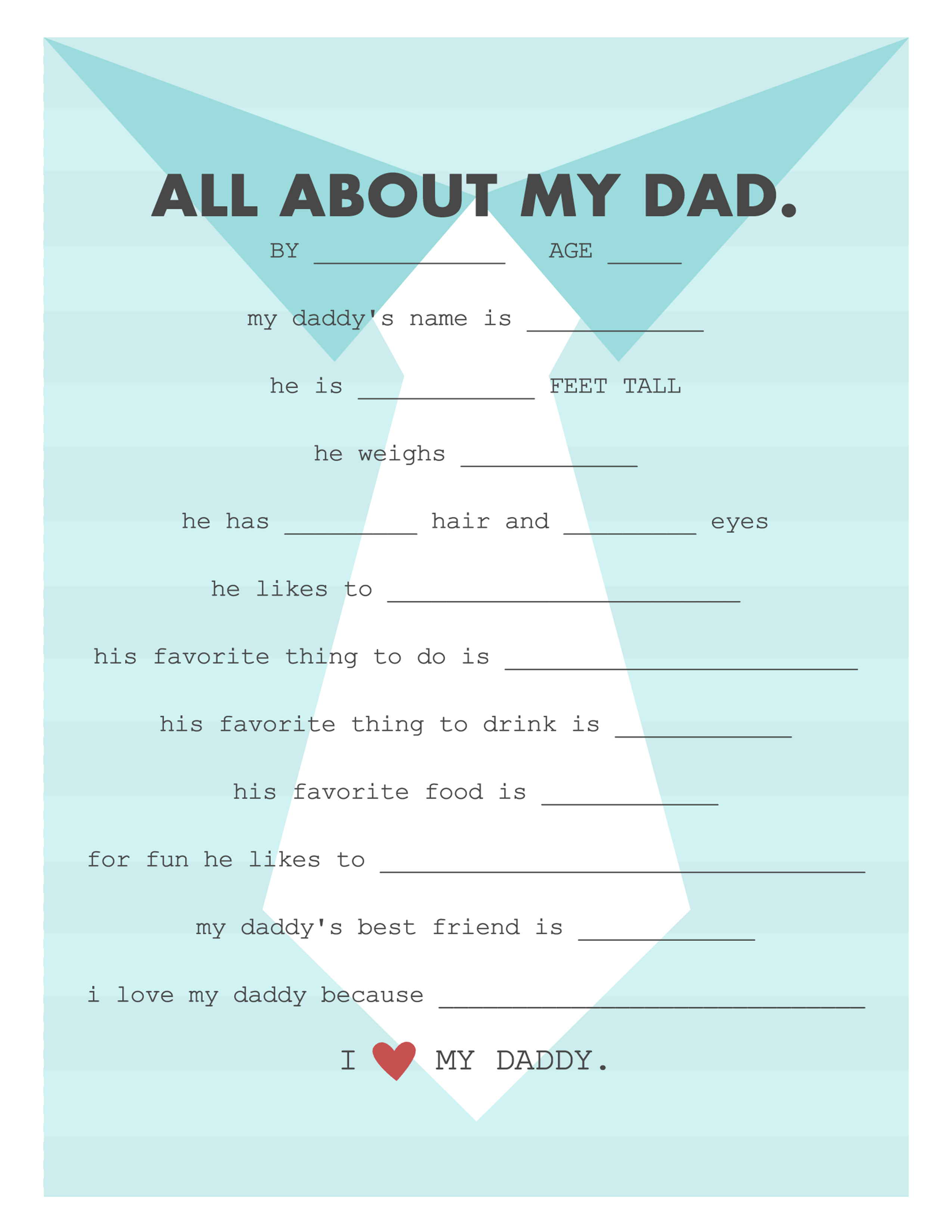 Father s Day Printables And Quotes Blissfully Domestic Father s Day 