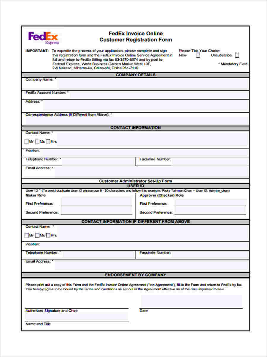 FREE 8 Printable Invoice Forms In MS Word PDF Excel