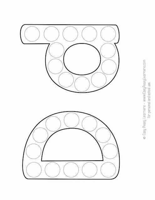 Free Alphabet Do A Dot Printables Easy Peasy Learners Do A Dot 