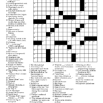 Free Daily Online Printable Crossword Puzzles Free Printable