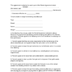 Free Easy Lease Agreement To Print Free Printable Lease Agreement