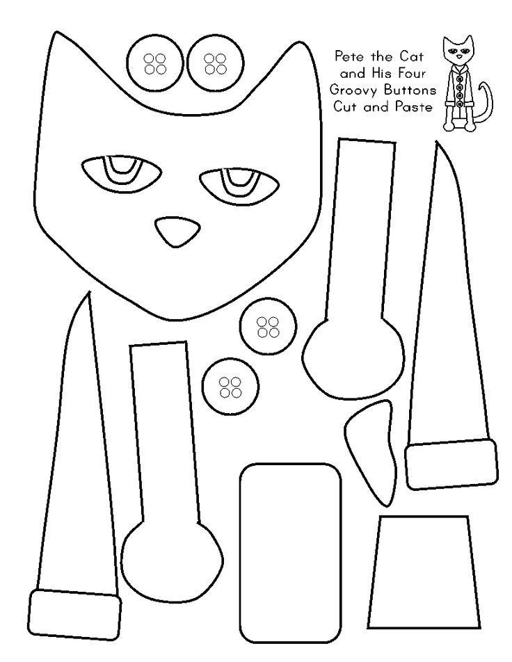 Free Pete The Cat Printables Coloring Home