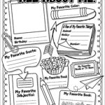 Free Printable All About Me Worksheet For Adults Learning How To Read