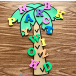 Free Printable Alphabet Tree Center Chicka Chicka Boom Boom Alphabet