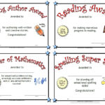 Free Printable Award Certificates For Elementary Students Free Printable