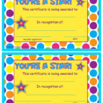 Free Printable Award Certificates For Elementary Students Free Printable