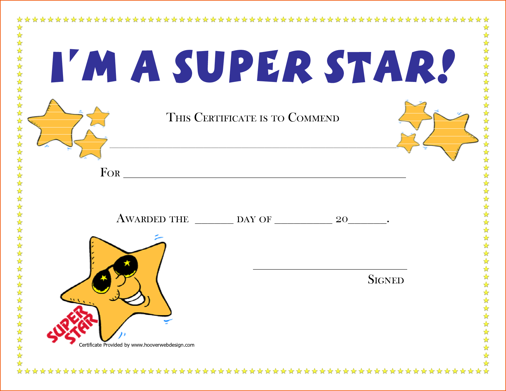 Free Printable Award Certificates For Elementary Students Free Printable