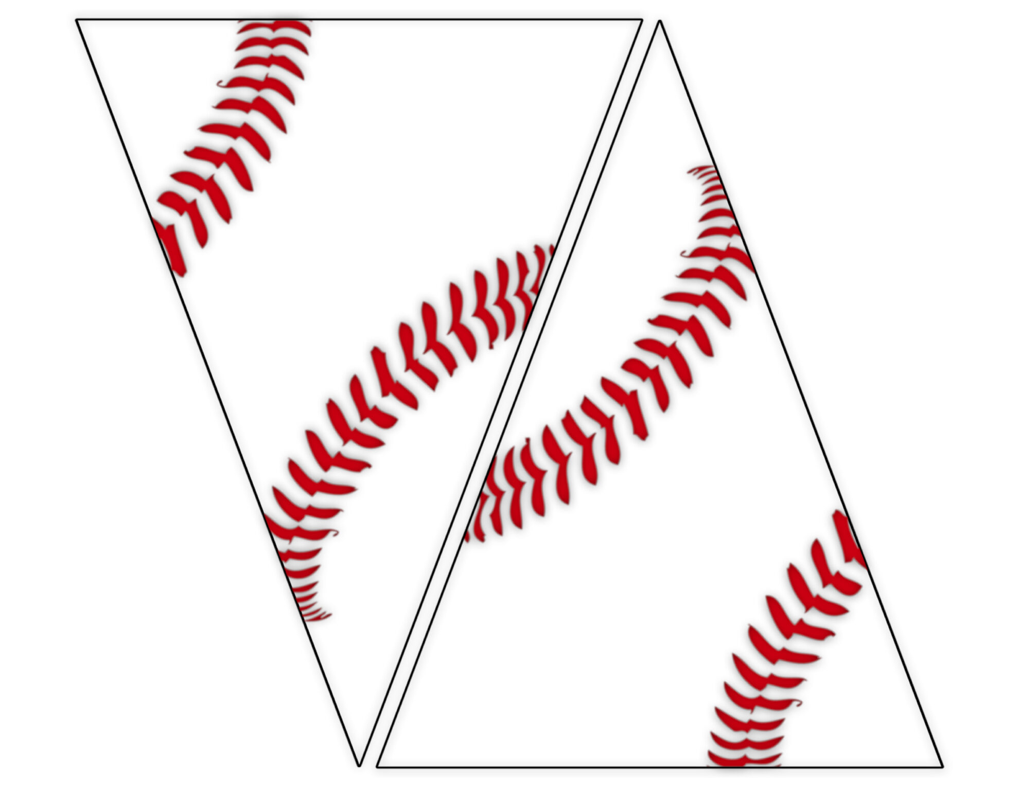 Free Printable Baseball Banner baseball Party Decorations Paper 