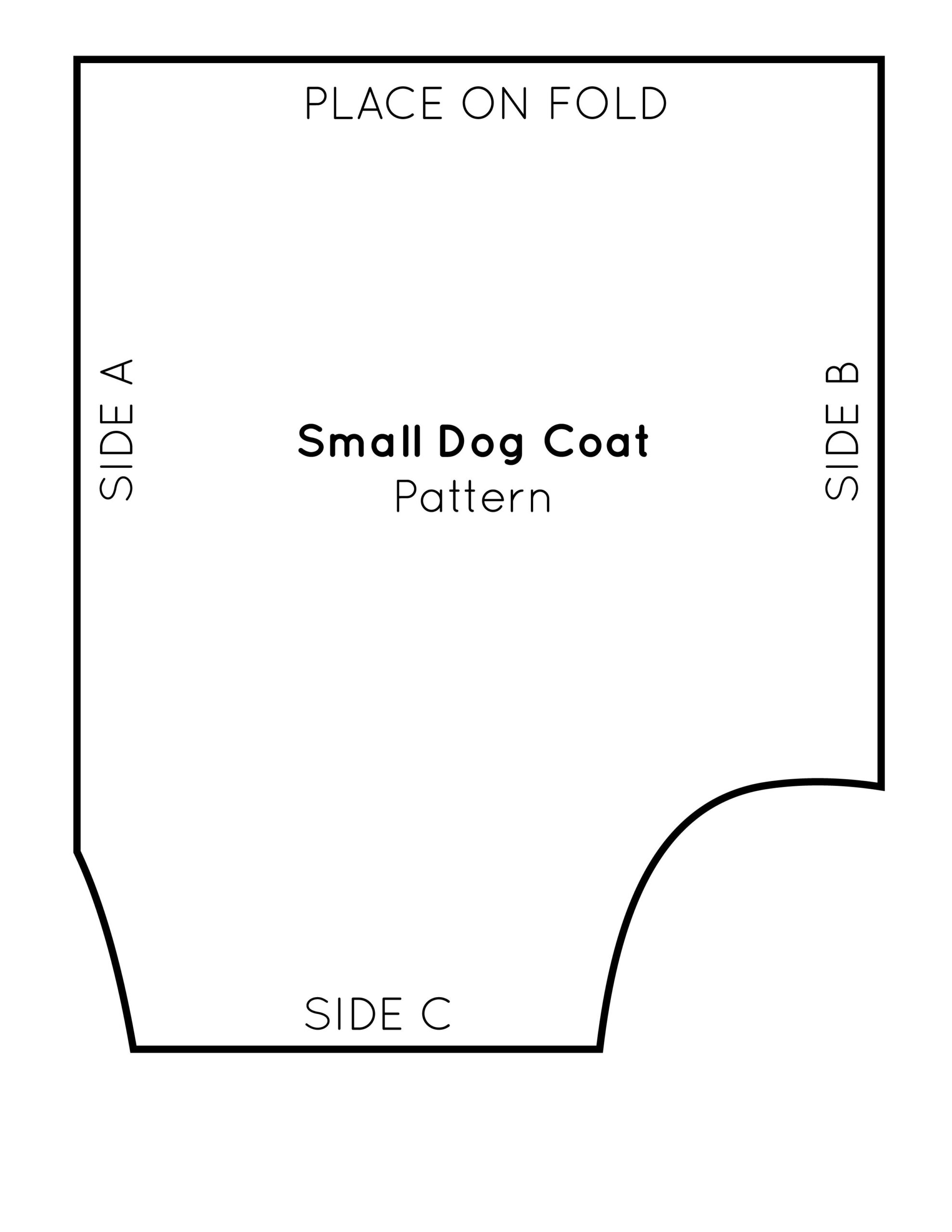 Free Printable Dog Coat Sewing Patterns Free Printable