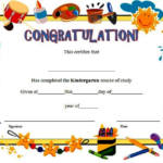 FREE Printable Kindergarten Diploma Certificate 8 Dengan Gambar