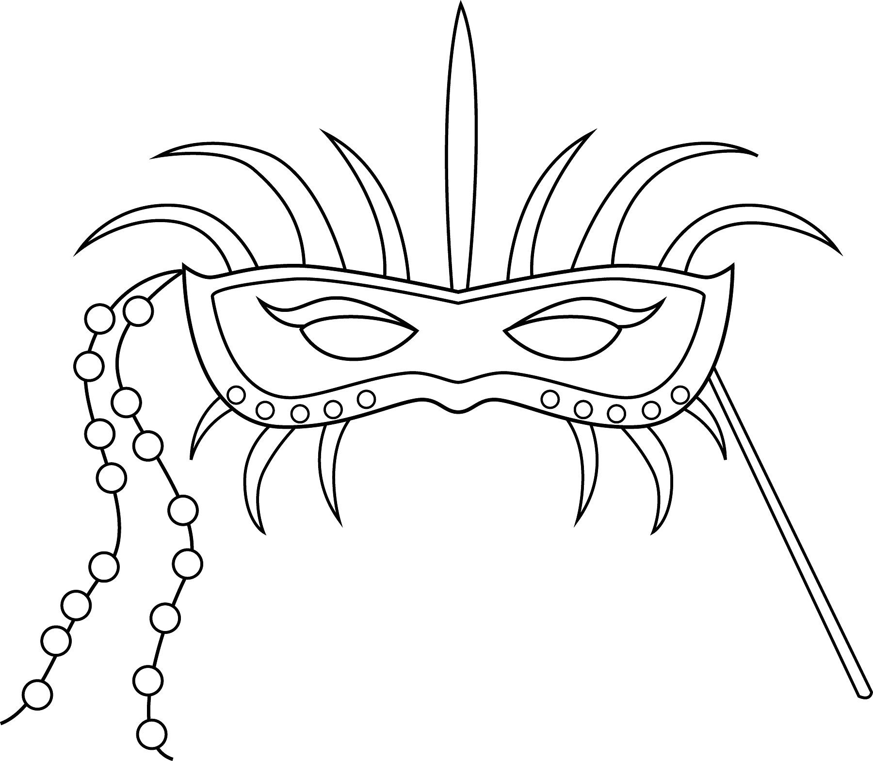 Free Printable Mask Coloring Pages For Kids