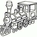 Free Printable Train Coloring Pages For Kids