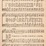 Free Printable Vintage Christmas Sheet Music Hymns Rose Clearfield