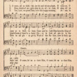 Free Printable Vintage Christmas Sheet Music Hymns Rose Clearfield