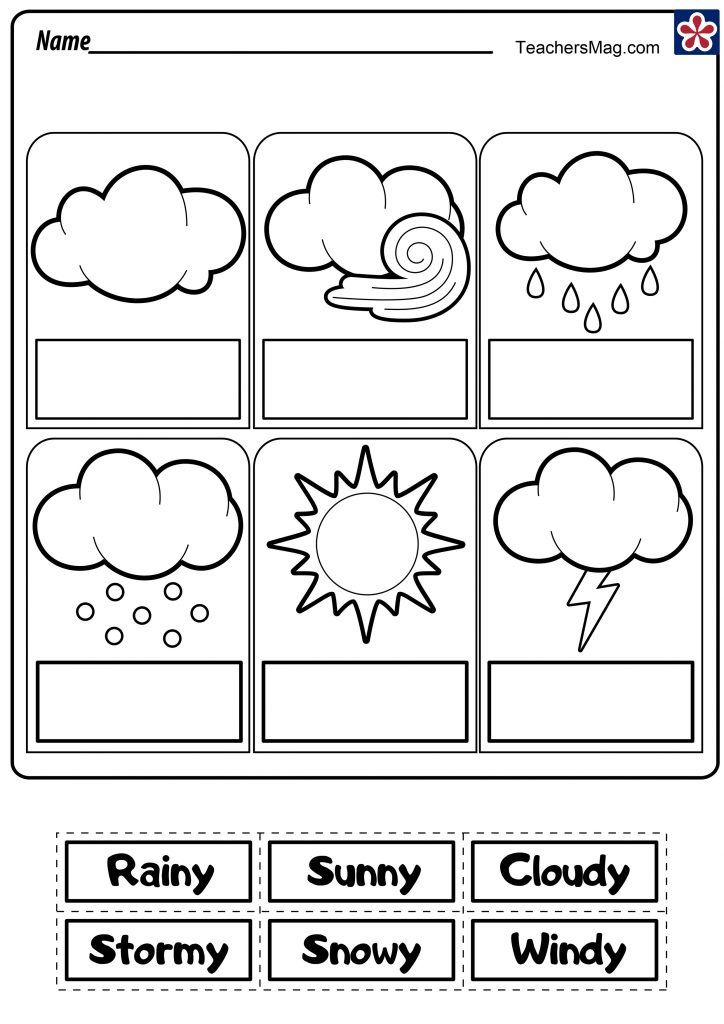 Free Printable Weather Station For Kids Weather Chart TeachersMag 