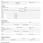 FREE PROPERTY FACT SHEET FORM Printable Real Estate Forms Real