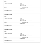 Free Rent Receipt Free Printable Documents