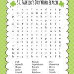 FREE St Patrick s Day Word Search Lil Luna